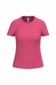 Dames T-shirt iDeal Basic Brand 190 Fuchsia